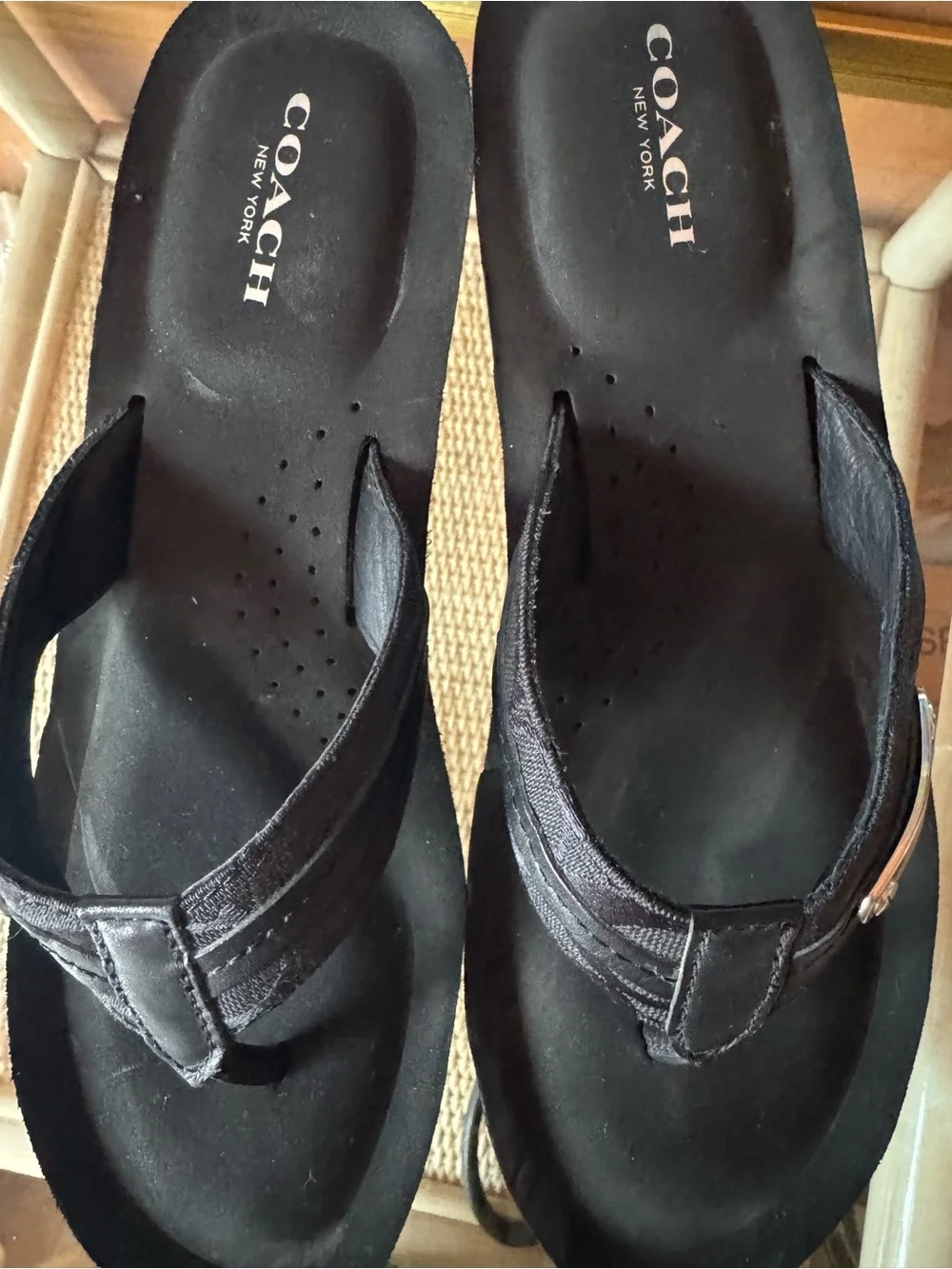 Coach classic wedge